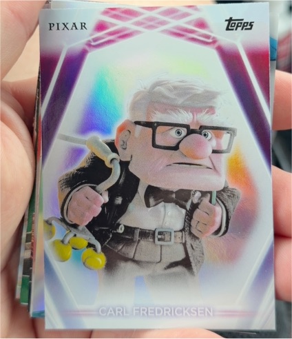 2026 Topps Disney Neon #129 Carl Fredricksen — front