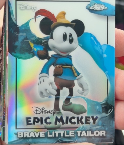 2026 Topps Chrome Disney Epic Mickey #EM-12 Brave Little Tailor — front