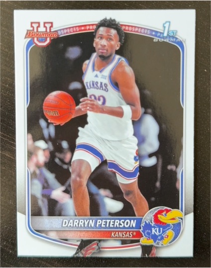 2025-26 Bowman University #BPP-2 Darryn Peterson — front