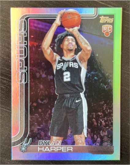 2025-26 Topps #202 Dylan Harper — front