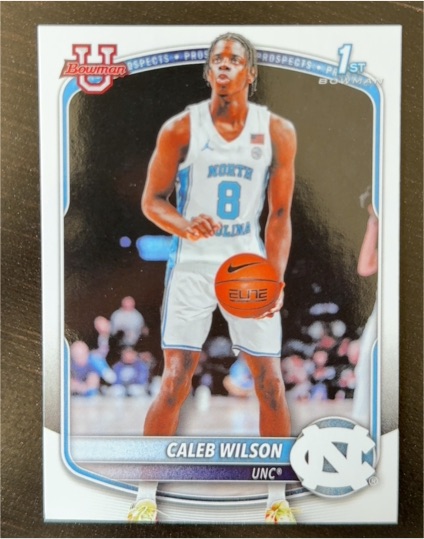 2025 Bowman U 1st Bowman #BPP-83 Caleb Wilson — front
