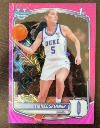 2025 Bowman Chrome #BCP-85 Emilee Skinner — front