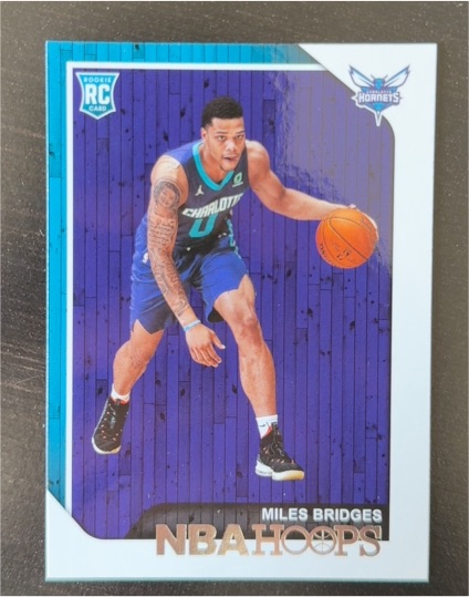 2018-19 Panini NBA Hoops #272 Miles Bridges — front