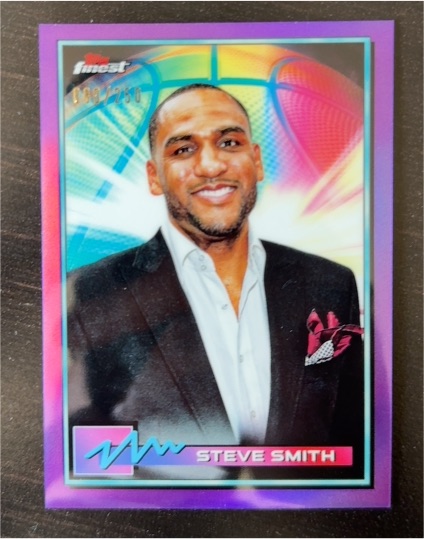2021 Topps Finest Basketball #51 Steve Smith — front