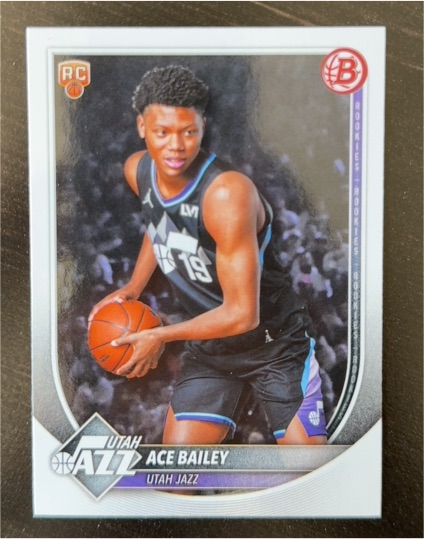 2025 Bowman #5 Ace Bailey — front