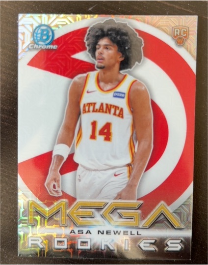 2025 Bowman Chrome #MR-23 Asa Newell Mega Rookies — front