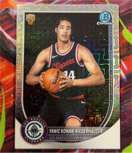 2025 Bowman Chrome #BCV-30 Yanic Konan-Niederhäuser — front