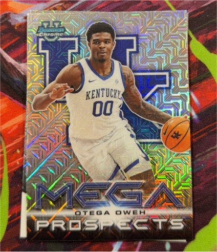 2025 Bowman Chrome Mega Prospects #MP-11 Otega Oweh — front