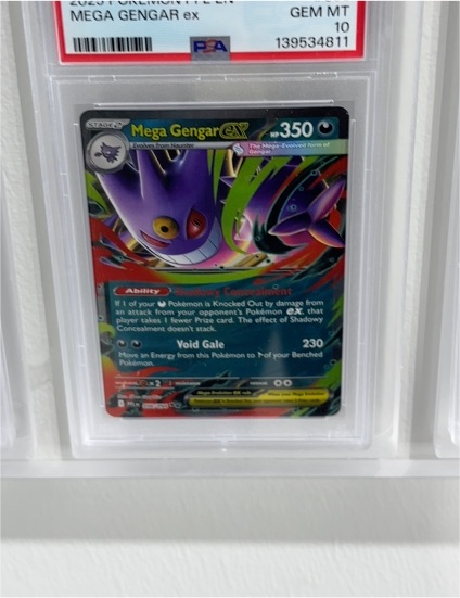 2025 Pokemon PFL EN-Phantasmal Flames #056 Mega Gengar EX — front