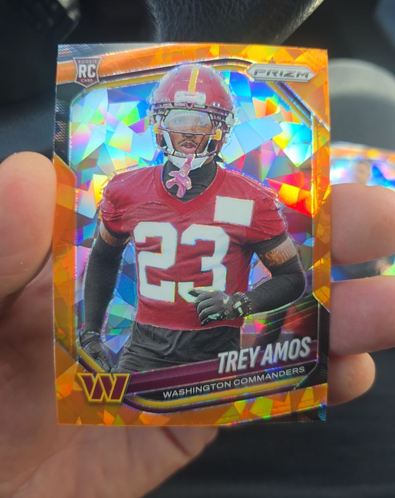 2025 Panini Prizm #400 Trey Amos — front