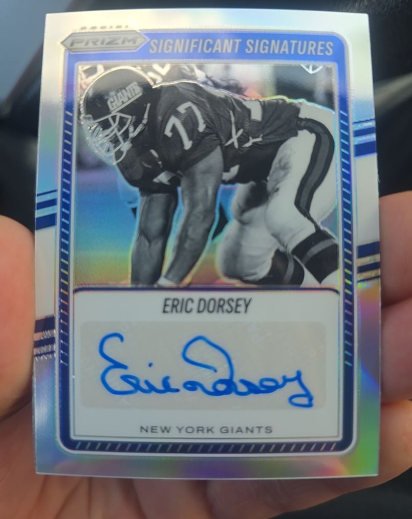 2025 Panini Donruss Signature Series #SS-9 Eric Dorsey — front