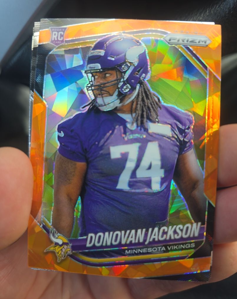 2025 Panini Prizm #358 Donovan Jackson — front