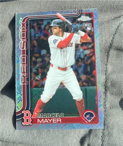 2025 Topps Chrome Update #USC9 Marcelo Mayer — front