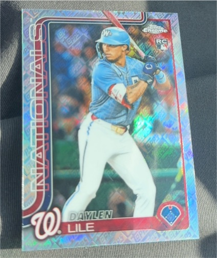 2025 Topps Chrome Update #USC146 Daylen Lile — front