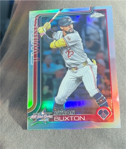 2025 Topps Chrome Update #ASGC-26 Byron Buxton — front