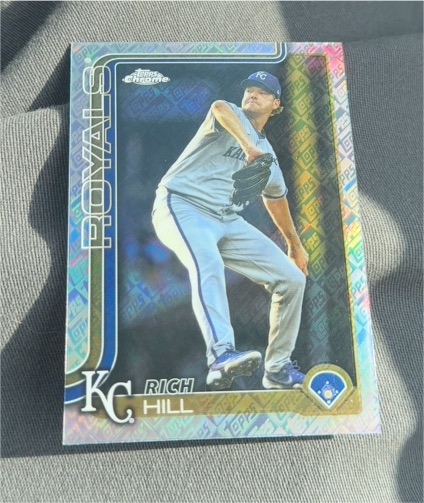2025 Topps Chrome Update #USC64 Rich Hill — front