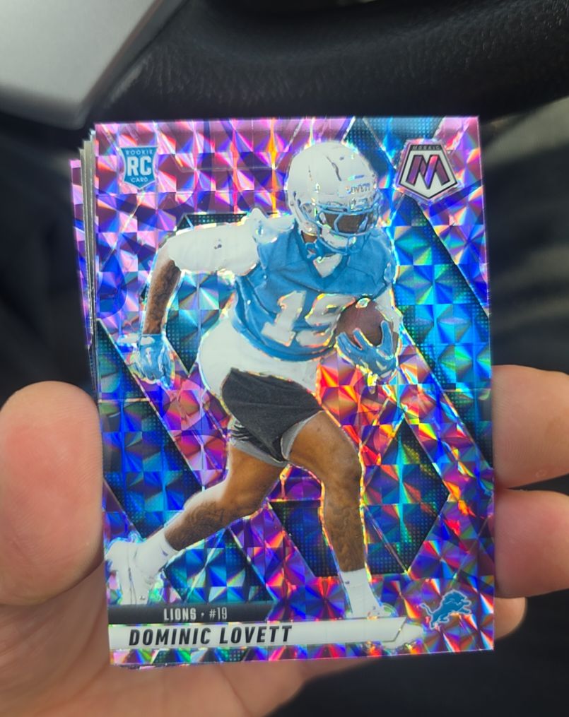 2025 Panini Mosaic #363 Dominic Lovett — front