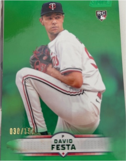 2025 Topps Stadium Club #186 David Festa — front