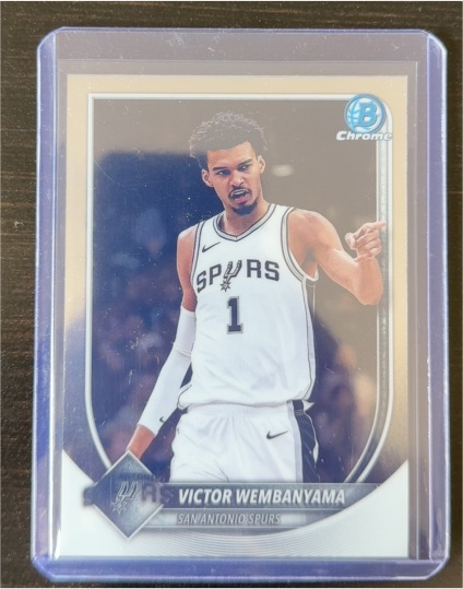 2025-26 Topps Bowman Chrome #BCV-143 Victor Wembanyama — front