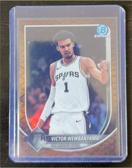 2025 Bowman Chrome #BCV-143 Victor Wembanyama — front