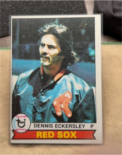 1979 Topps #40 Dennis Eckersley Boston Red Sox — front