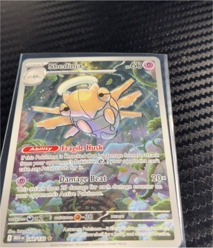 2025 Pokémon Mega Evolution #144/132 Shedinja — front