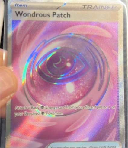 Pokémon TCG Wondrous Patch #117 Trainer Item — front