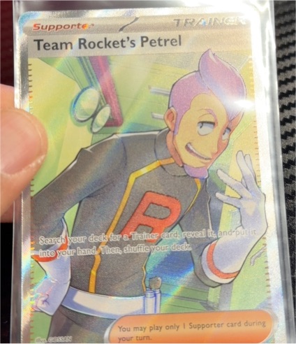 2023 Pokémon SV10: Destined Rivals #226 Team Rocket's Petrel — front
