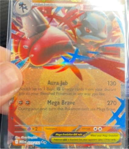 2014 Pokémon Mega Lucario EX #113 — front