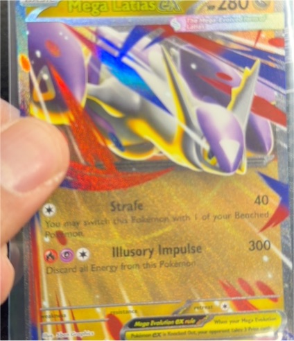 2025 Pokemon Mega Evolution Mega Latias EX #100 — front