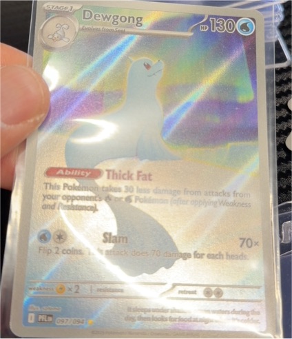 2023 Pokémon Me02 #097 Dewgong Illustration Rare Phantasmal Flames — front