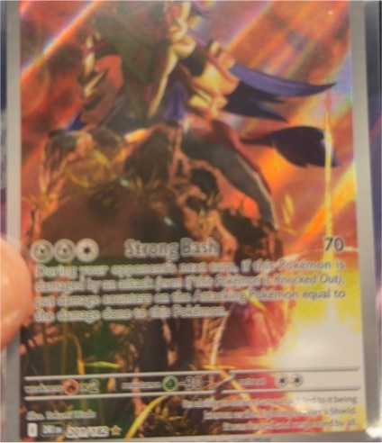 2021 Pokemon Sv10: Destined Rivals #201 Zamazenta — front