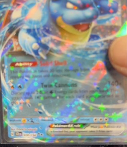 2023 Pokémon Scarlet & Violet 151 #009 Blastoise ex — front