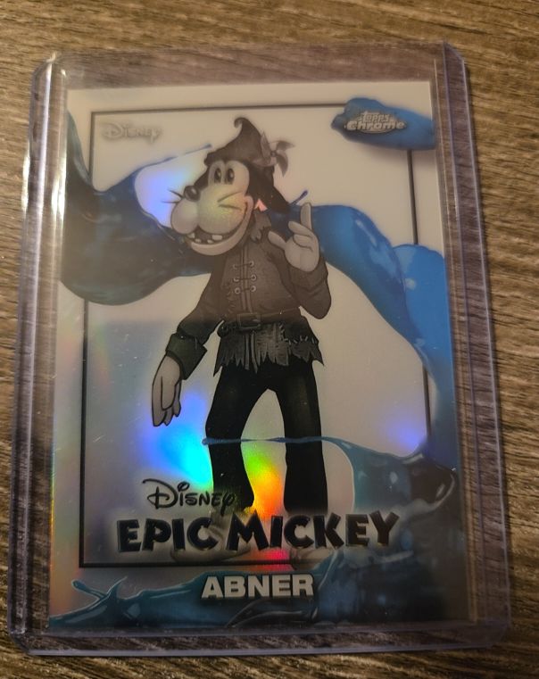 2026 Topps Disney Epic Mickey Chrome #EM-4 Abner — front