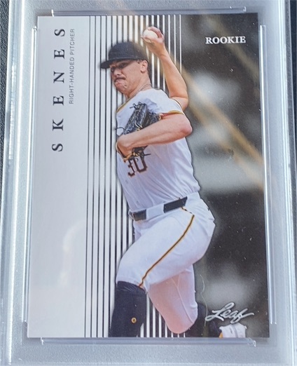 2024 Leaf #R-12 Paul Skenes Rookie — front