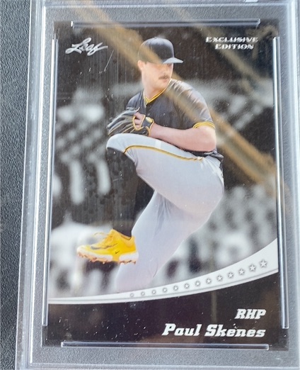 2024 Leaf Exclusive Edition #EX-01 Paul Skenes — front
