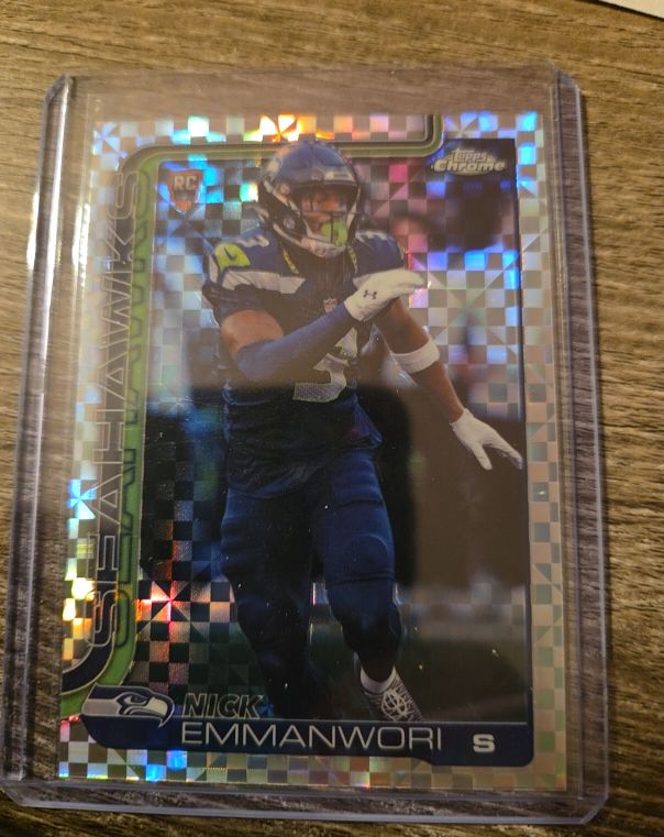 2025 Topps Chrome #348 Nick Emmanwori — front