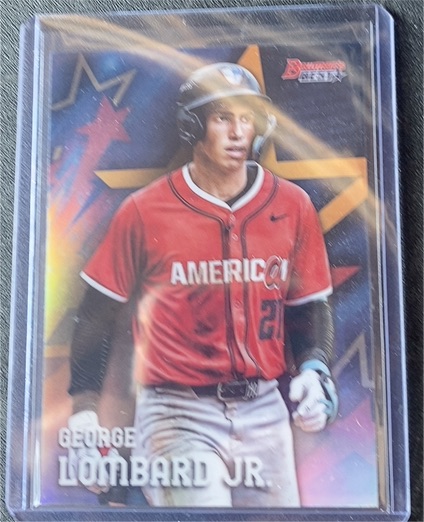 2025 Bowman's Best #FG-19 George Lombard Jr. All Star Game Refractor — front