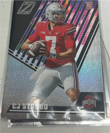 2023 Panini Chronicles Draft Picks Zenith #2 CJ Stroud Rookie Card — front