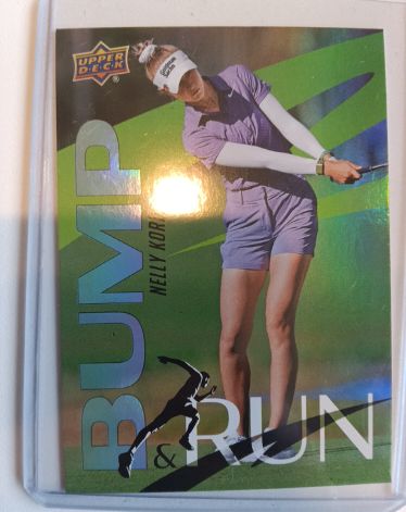 2026 Upper Deck #BR-4 Nelly Korda Bump and Run — front
