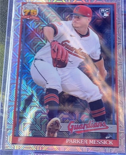 2026 Topps Series 1 Silver Pack Mojo #91C-64 Parker Messick — front