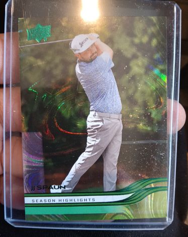 2026 Upper Deck Golf #66 JJ Spaun — front