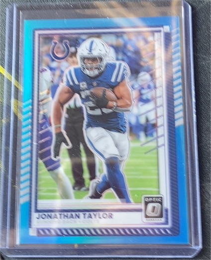 2025 Panini Donruss Optic #49 Jonathan Taylor — front