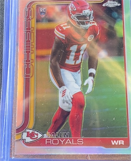 2025 Topps Chrome #337 Jalen Royals — front