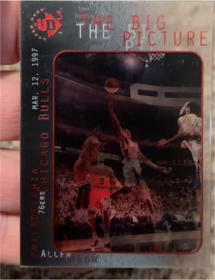 1997-98 Upper Deck UD3 #41 The Big Picture Allen Iverson — front