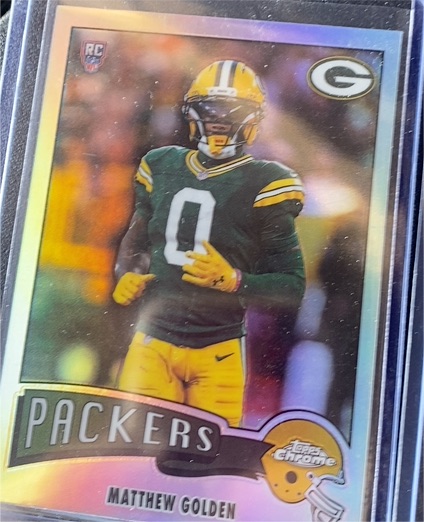 2025 Topps Chrome #1975-13 Matthew Golden — front