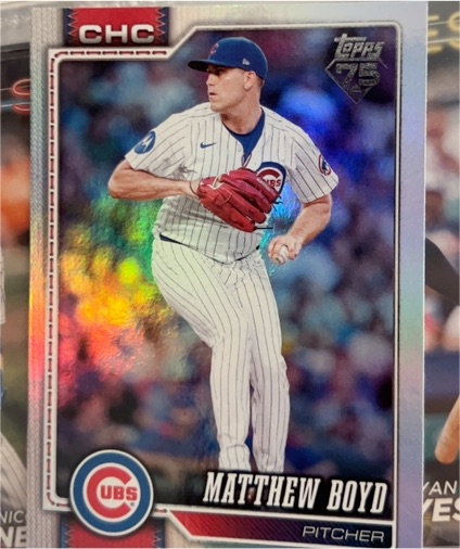 2026 Topps Series 1 #51 Matthew Boyd — front
