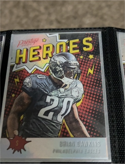 2020 Panini Prestige #HE-BD Brian Dawkins Heroes — front