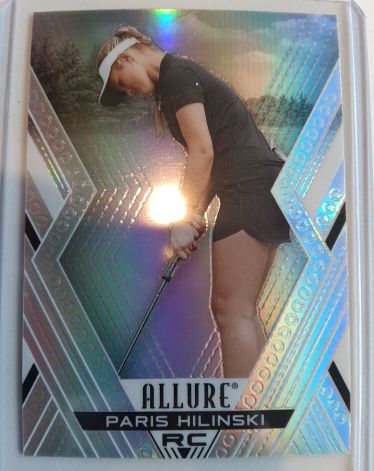 2026 Upper Deck Allure Golf #44 Paris Hilinski RC — front