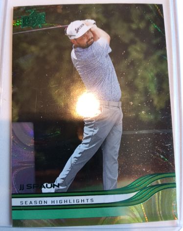 2026 Upper Deck Golf #66 JJ Spaun — front